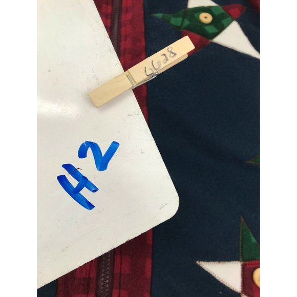 Unbranded sz XL fleece vest zip front primitive country design NWOT - Picture 7 of 7